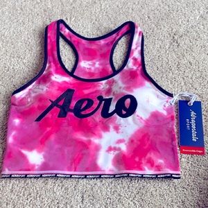NWT AéRopostale sport bra size medium tie-dye